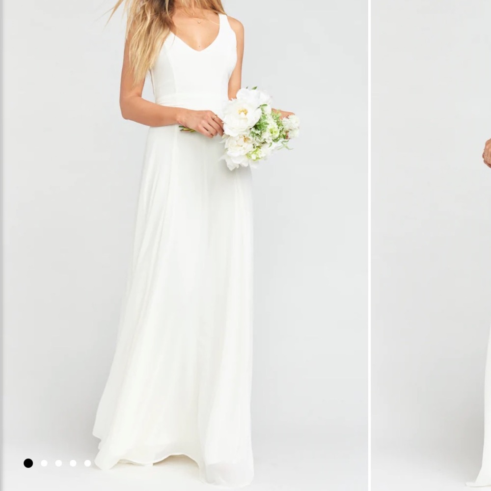 Show Me Your MuMu Chiffon Dress - Size XS